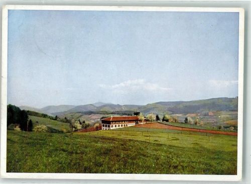 Elzach 1954 Berghotel Roter Bühl