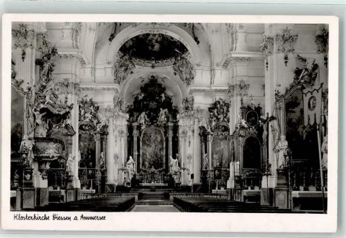 86911 W8918 Dießen a. Ammersee - Klosterkirche