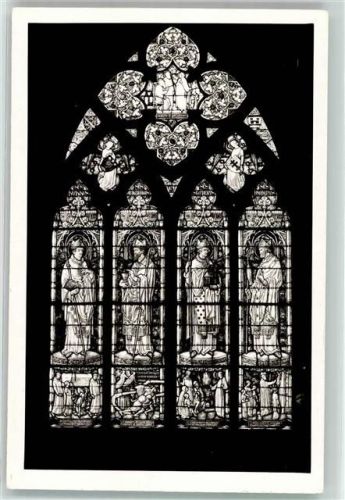 Fritzlar Fesnster Religion Kirche Ort lt. Fotograf Foto AK