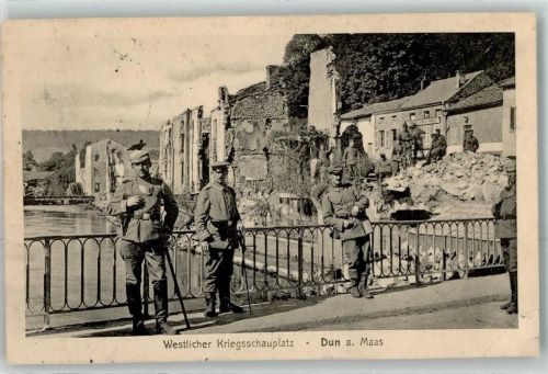 Dun 1915 an der Maas Uniform