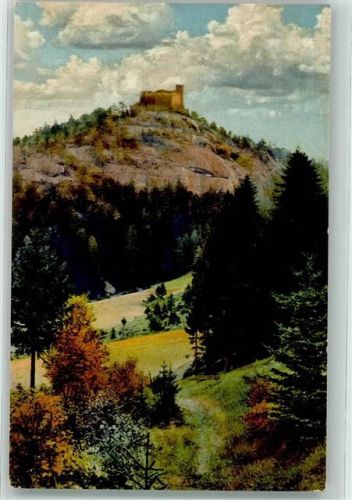 Kynast Burg Ruine Ort handschriftlich