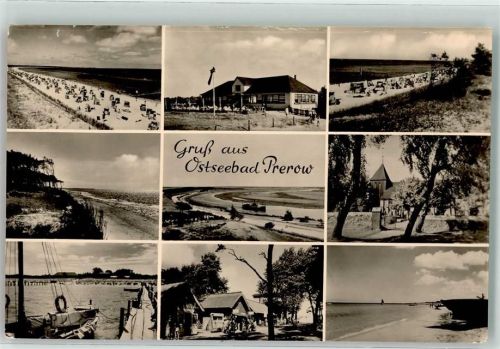 Ostseebad Prerow Landungssteeg Segelboot