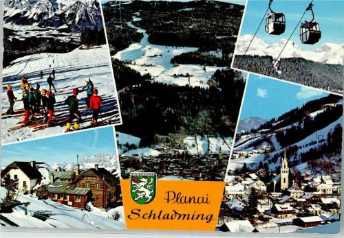 Schladming Sportplatz Kirche Seilbahn