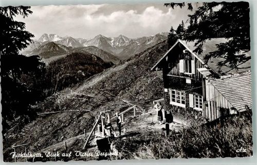 Pfronten Hüttenstempel Fichtel-Hütte Edelsberg