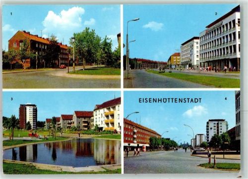 Eisenhüttenstadt Straße des Komsomol Kaufhaus Magnet Leninalle
