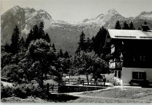 Lofer Peter Lohfeyer Jausenstation Ort lt. Stempel nur Scan beschnitten