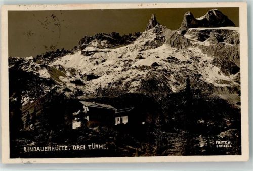 Lindauer Hütte Foto Fritz jr. Hüttenstempel