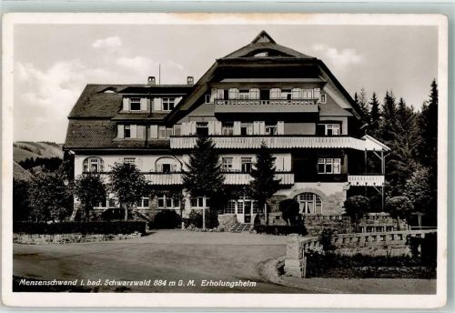 Menzenschwand Erholungsheim