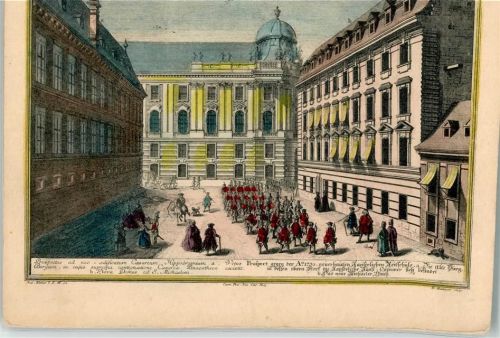 Wien alte Burg nur Scan beschnitten