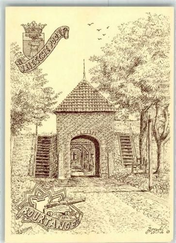 Bourtange Vriesche Poort sign. I. Willens