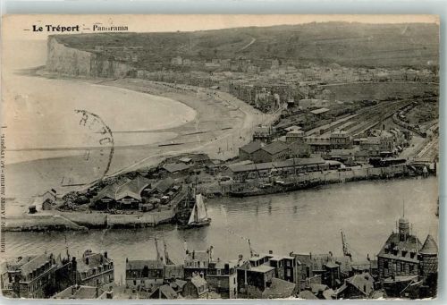 Le Treport 1913 Segelboot