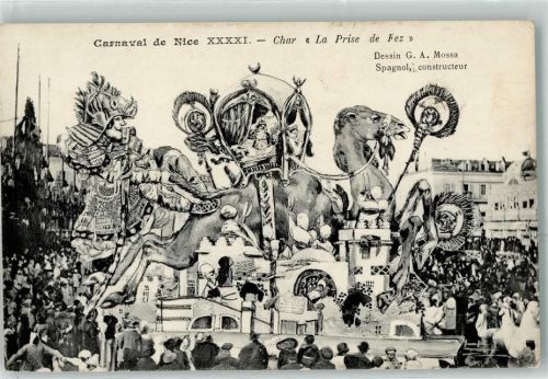 Nice Char la Prise de Fez Carneval