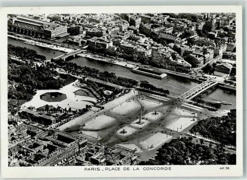 Paris Fliegeraufnahme Place de la Concorde