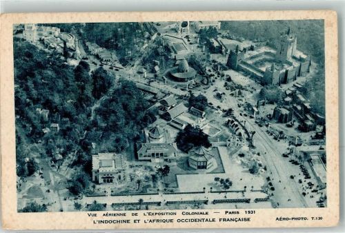 Paris Fliegeraufnahme l`Indochine et l`Afrique Occidentale Francaise