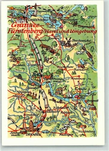 Fürstenberg Landkarte