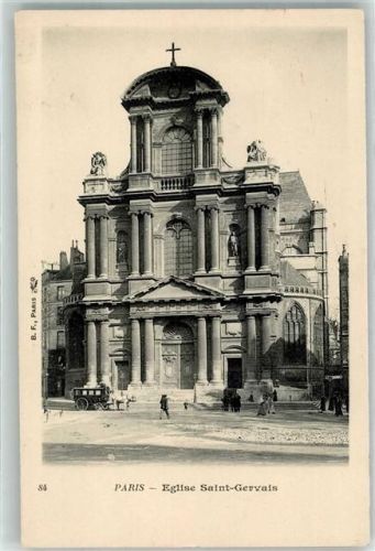 Paris Kirche Saint-Gervais