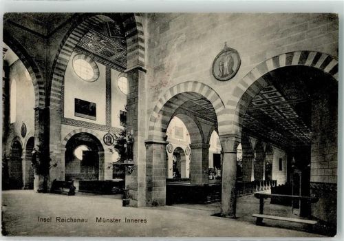 Reichenau 1916 Münster Inneres