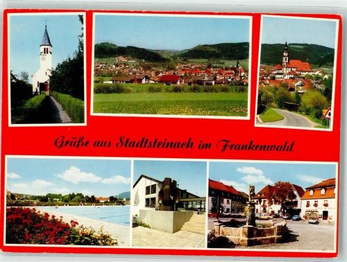 Stadtsteinach Christuskirche Kirche St. Michael Schwimmbad Andreasbrunnen