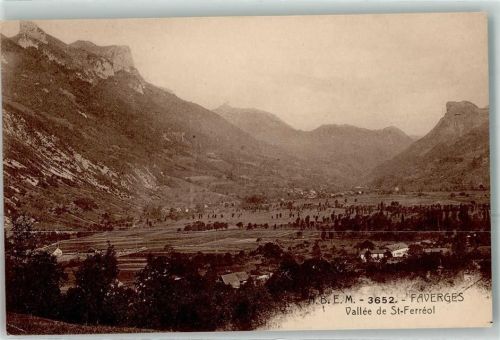 Faverges Vallee de St. Ferreol