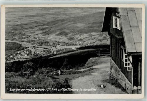 Bad Flinsberg Blick von der Heufuderbaude