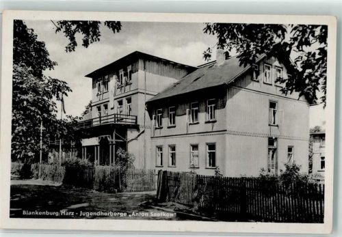 Blankenburg Jugendherberge Anton Saefkow