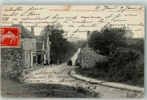 Montrouge 1908 la Route de Courdimanche
