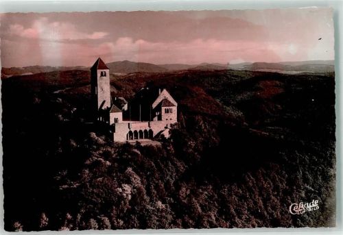 Weinheim Burg Wachenburg Ort handschriftlich