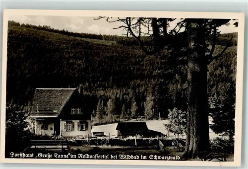 Bad Wildbad Forsthaus Große Tanne im Rollwassertal