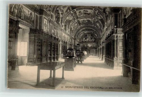 El Escorial Bilbiothek Real Sitio de San Lorenzo de El Escorial