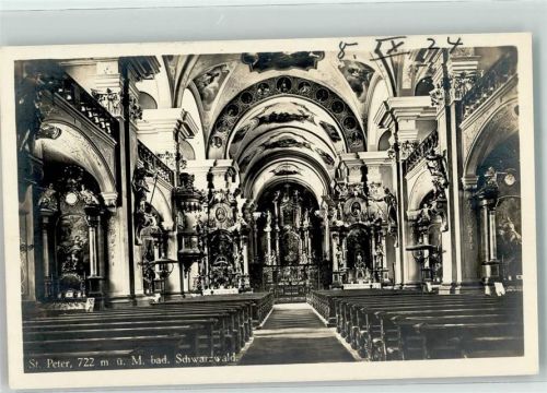St. Peter Inneres der Klosterkirche