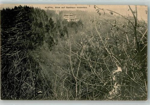 79837 W7821 Albtal 1913 - Gasthaus Hohenfels