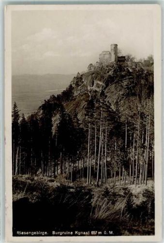 Kynast 1927 Burg Ruine