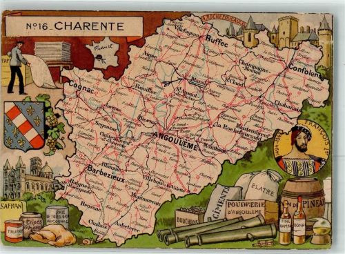 Angouleme 1790 Nr. 16 Charente Wappen