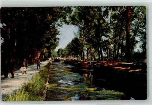 Loivre 1917 Aisne Marnekanal Binnenschiff