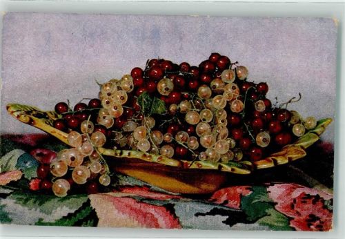 Weiße- u. rote Johannisbeeren F Ph G Serie 120 Künstlerkarte Nr 3698