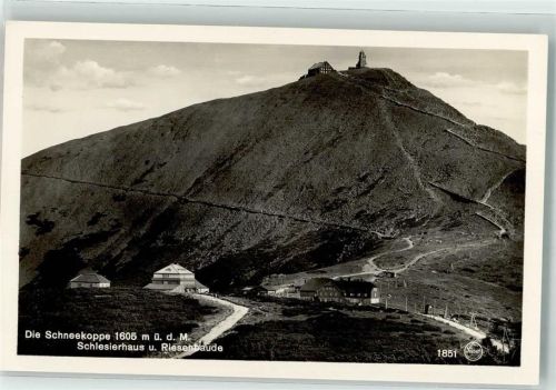 Schlesierhaus Foto Wagner Söhne Riesenbaude Schneekoppe
