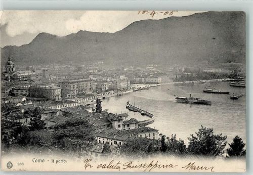 Como 1906 Hafen