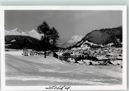 Seefeld Ort handschriftlich Winter