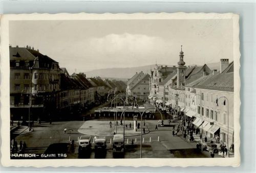 Maribor Omnibus Marktplatz