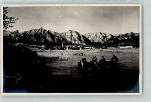 Seefeld Ruderboot Ort lt. Fotograf