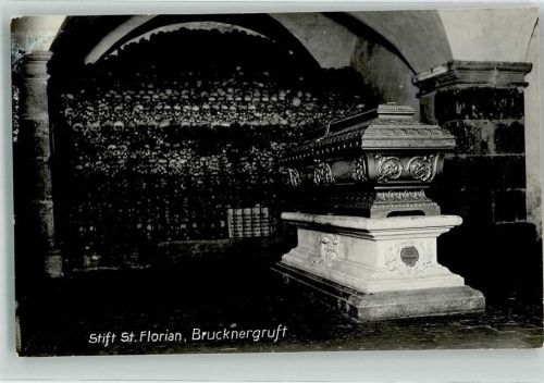 St. Florian Brucknergruft Sift Foto Schwarz