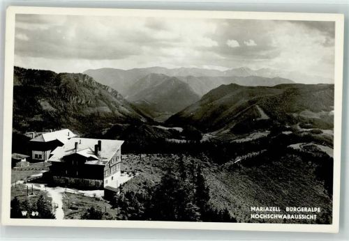 Mariazell Bürgeralpe Hochschwabaussicht