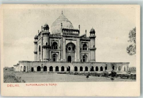 Neu Delhi Denkmal Safdarjung-Mausoleum