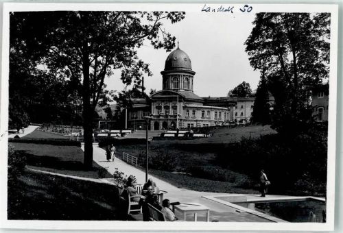 Bad Landeck Ort handschriftlich Kuranlagen