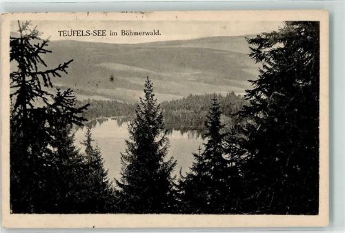 Zelezná Ruda Teufelssee Feldpost WK II