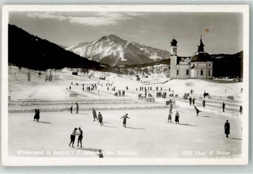 Seefeld Foto Huber Winter Kirche