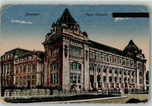Bukarest 1919 Postamt