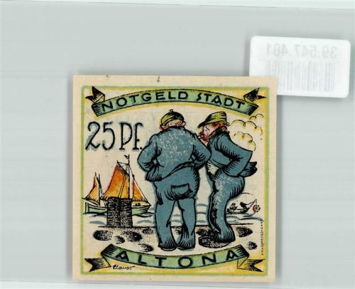 Altona 1921 25 Pfennig