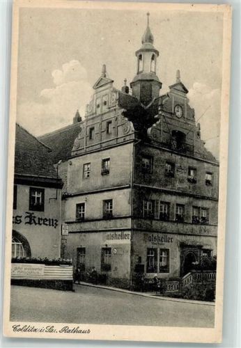 Colditz Rathaus Gasthaus Ratskeller
