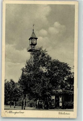 Altengrabow Feldpost WK II Landesschütz.Btl.IX/XI 1. Kp. Uhrturm